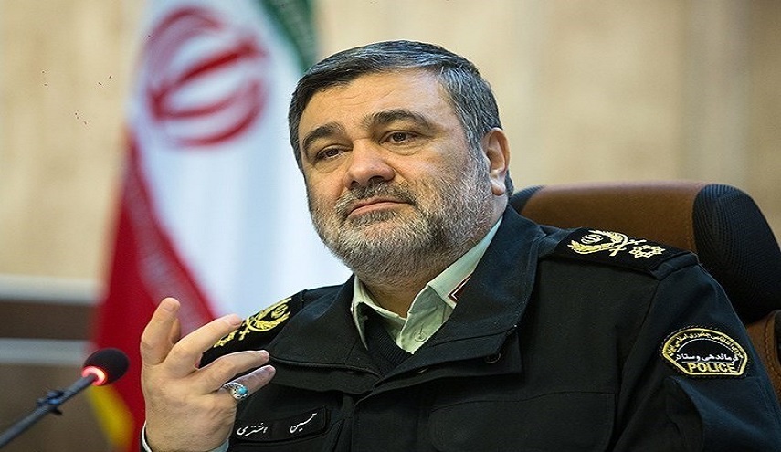  قائد الشرطة الايرانية يعلق على الاحتجاجات في أهواز