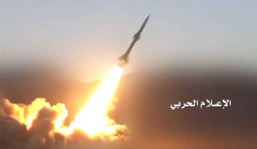  صاروخ باليستي من نوع قاهر 1 يدك معسكرا سعوديا بجيزان