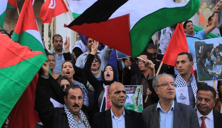 تنديد واسع بالاعتداءات الصهيونية على الشعب الفلسطيني في تونس