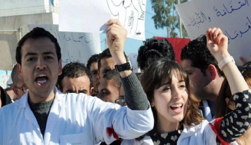  اضراب عام شامل للأطباء الشبان بتونس 