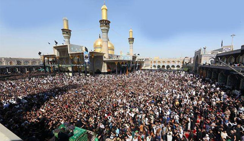 الملايين يتجهون صوب "باب الحوائج"..مرقد الإمام الكاظم (ع) في بغداد