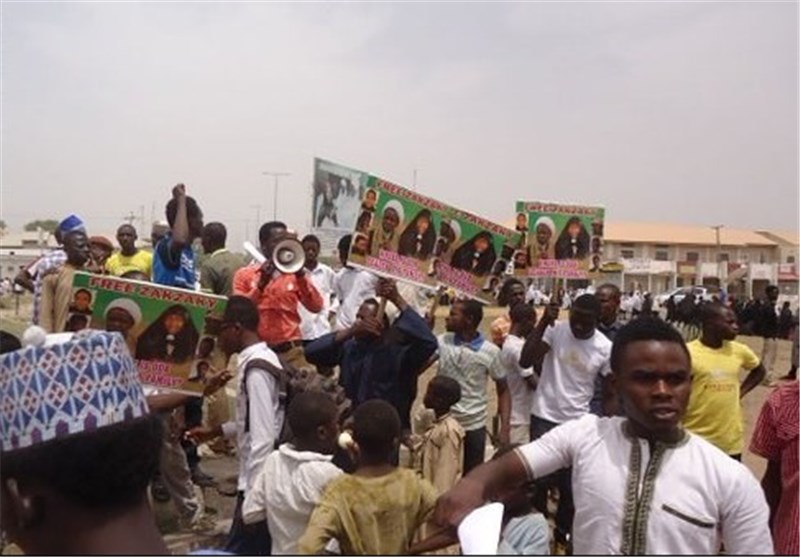 تظاهرات هواداران  شیخ زکزاکی در نیجریه