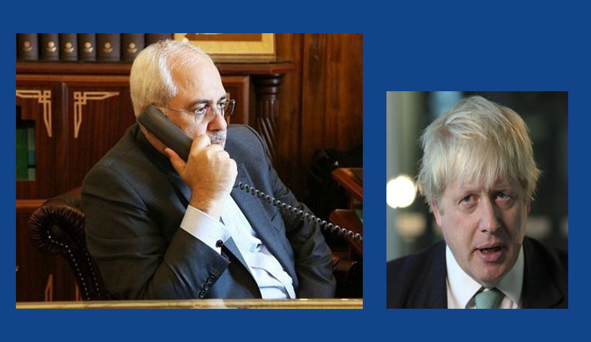 ظريف يدين في محادثات هاتفية مع نظيره البريطاني العدوان الثلاثي على سوريا