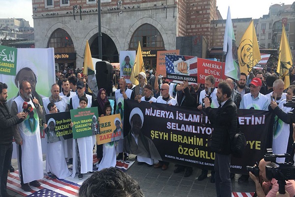تظاهرات همبستگی با شیخ زکزاکی در کشورهای مختلف