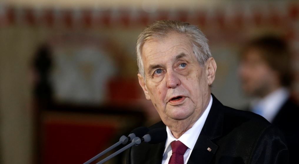 انتقاد شدید رئیس جمهوری چک از حملات موشکی آمریکا و فرانسه و انگلیس به سوریه