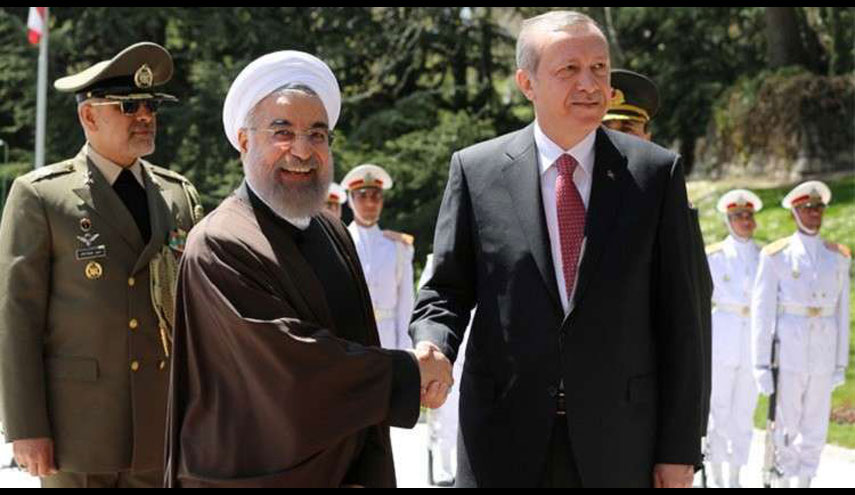 روحاني وأردوغان يتفقان على مواصلة التعاون الإيراني التركي الروسي للتوصل إلى حل سياسي للأزمة السورية