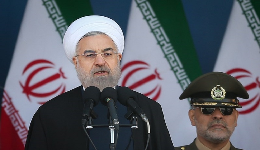 الرئيس روحاني : قواتنا تؤدي دورا رئيسيا في ارساء الاستقرار والامن الاقليمي