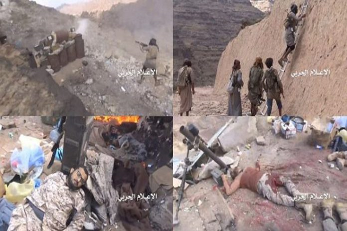 هلاکت ۱۰۰ نفر از شبه‏‌نظامیان ائتلاف سعودی در خاک یمن