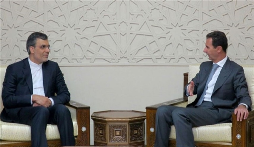 مساعد وزير الخارجية الايراني يلتقي مع الرئيس السوري