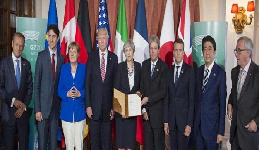 السبع الكبار" تتفق على دعم الاتفاق النووي مع ايران