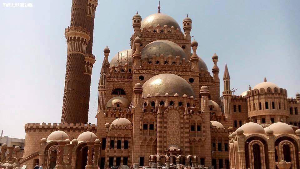 مسجد صحابه مرکز گردشگری در شرم الشیخ مصر