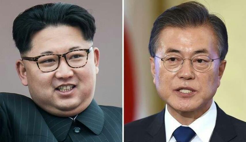 لقاء زعيمي الكوريتين عشية القمة الثالثة بين بلديهما