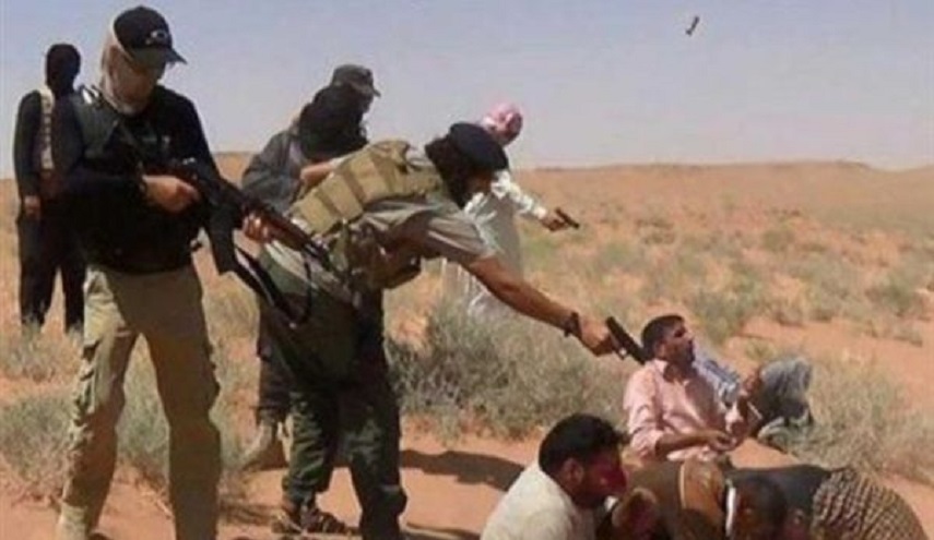 داعش الارهابي يبث شريطا مصورا لاعدام مؤيدين للانتخابات بالعراق