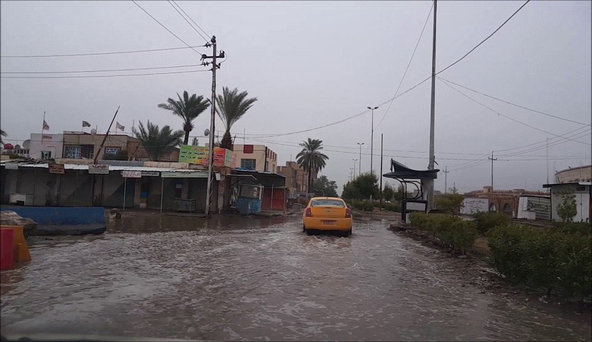 تعرف على كميات الأمطار الساقطة في العراق امس
