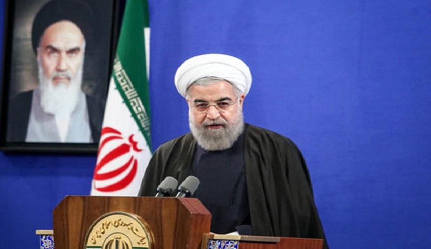 الرئيس حسن روحاني:مؤامرة الاعداء بث اليأس والاحباط في صفوف الشعب الايراني