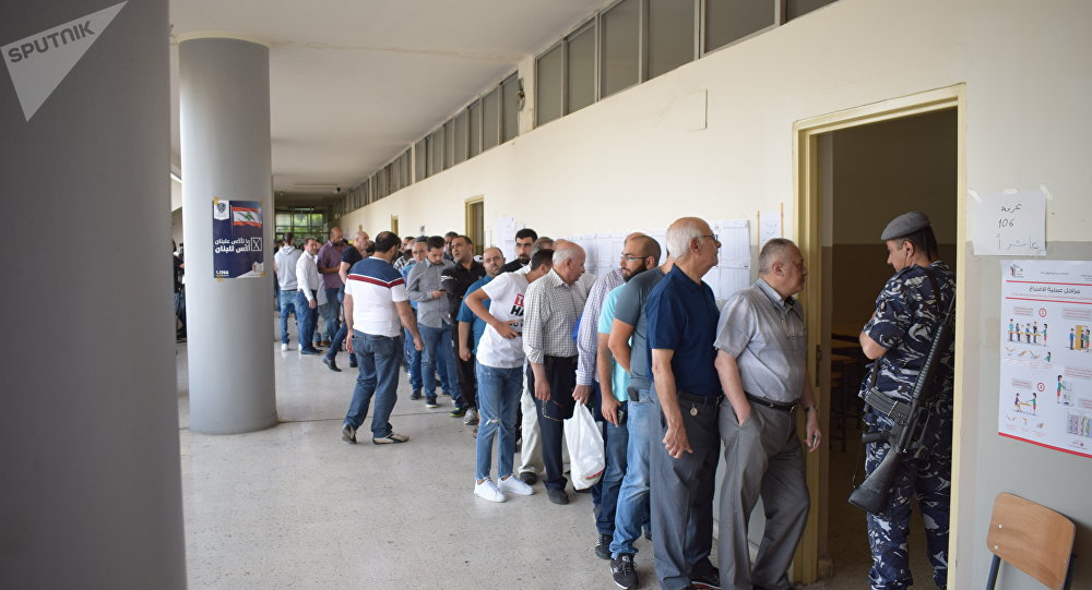 إغلاق صناديق الاقتراع في الانتخابات النيابية اللبنانية