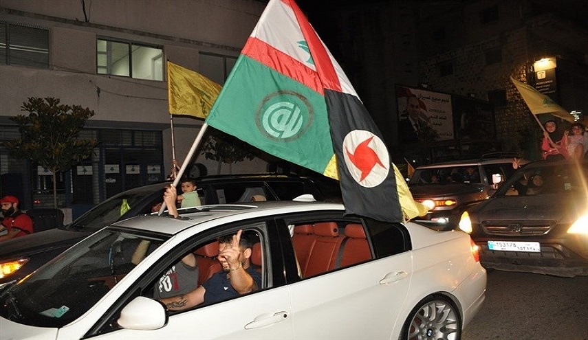احتفالات في جنوب لبنان بفوز لوائح المقاومة وحلفائها 