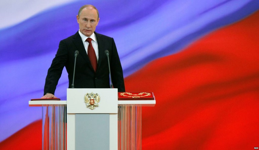 فلاديمير بوتين يؤدي اليمين رئيسا لولاية رابعة