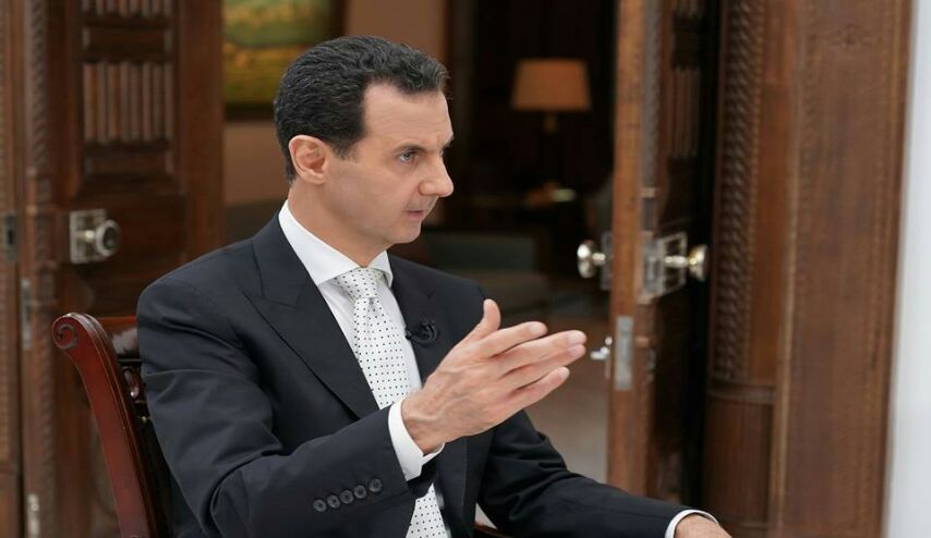 الرئيس الأسد: سوريا تحارب الإرهابيين الذين هم جيش النظام التركي والأمريكي والسعودي