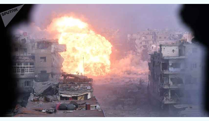انفجارات تهز مطار حماة في سوريا .. ماعلاقة"إسرائيل" بها؟
