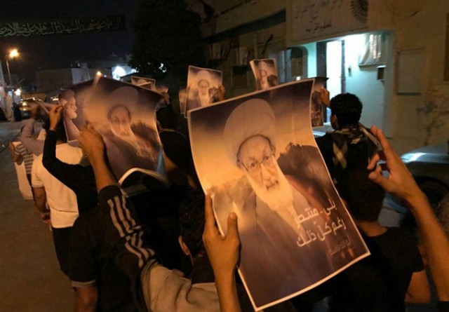ندای تکبیر مردم بحرین در ایام الفدا