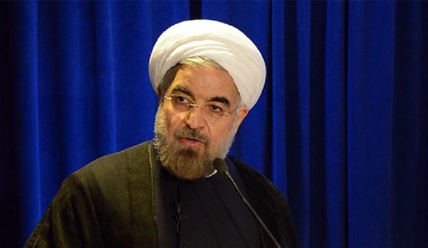 روحاني : الشعب الايراني لايخشى التهديدات 