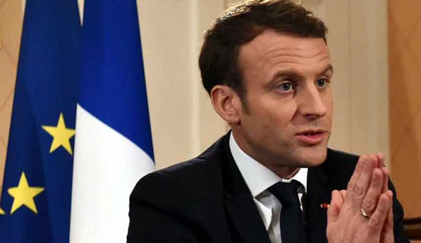 ماكرون: نرفض العقوبات الاميركية ضد الشركات الفرنسية
