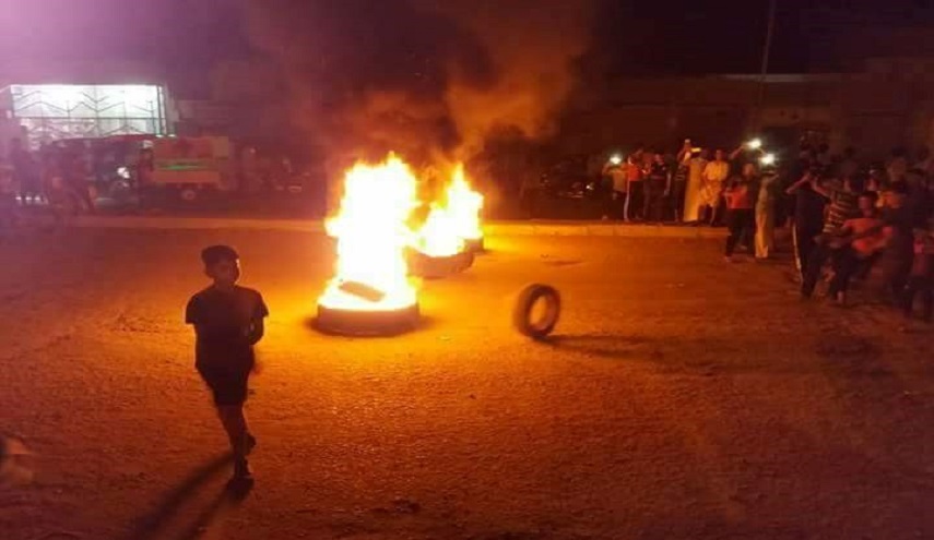 تظاهرات في بغداد بسبب "أزمة الكهرباء"