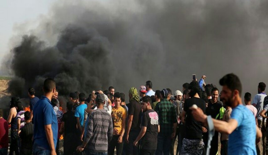 اصابات برصاص الاحتلال الصهيوني في جمعة من حيفا الى غزة
