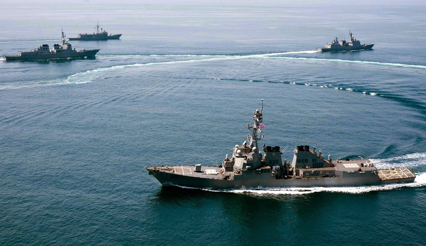 سفن حربية تحمل رسائل لبكين في بحر الصين الجنوبي