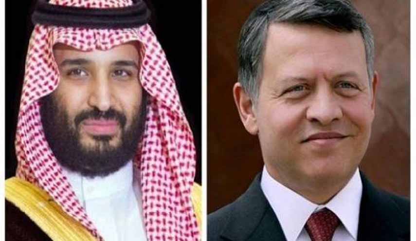 گفتگوی تلفنی ولی عهد عربستان با پادشاه اردن
