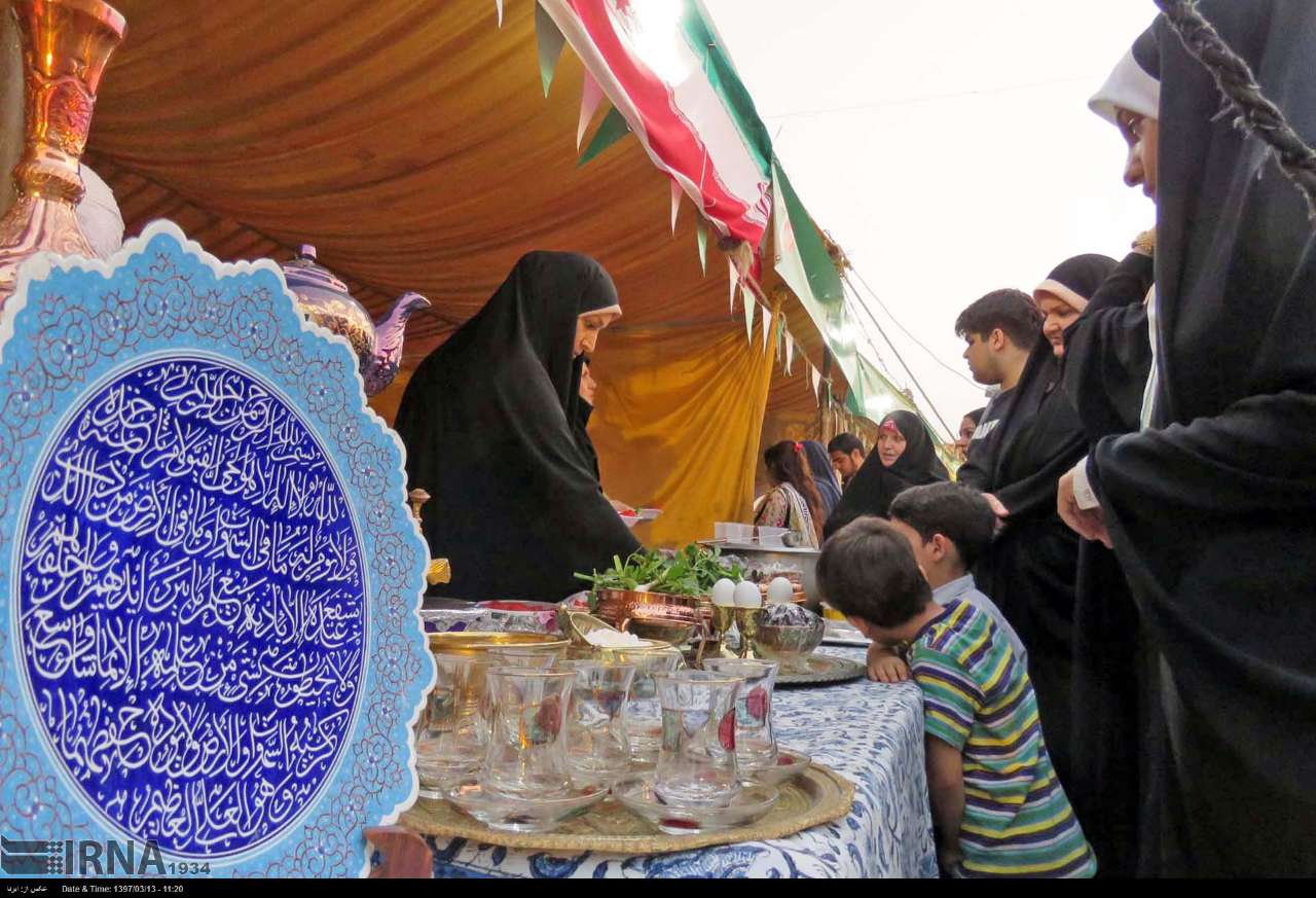 سفره ایرانی در جشنواره رمضان پاکستان