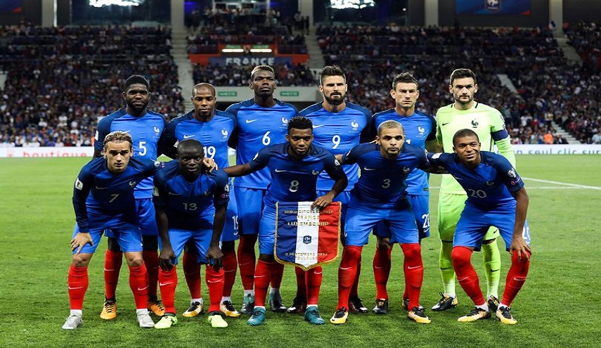 المنتخبات المشاركة في كأس العالم 2018 ... منتخب فرنسا