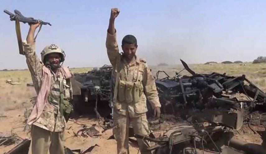 پیشروی نیروهای ارتش و انصارالله یمن در استان جوف 