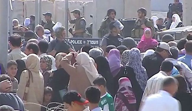 صدها هزار فلسطینی به سوی مسجدالاقصی در حرکتند!