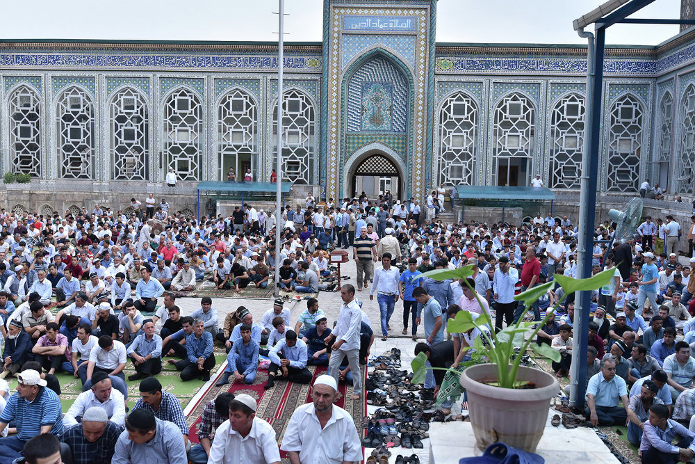 جمعه عید فطر در تاجیکستان
