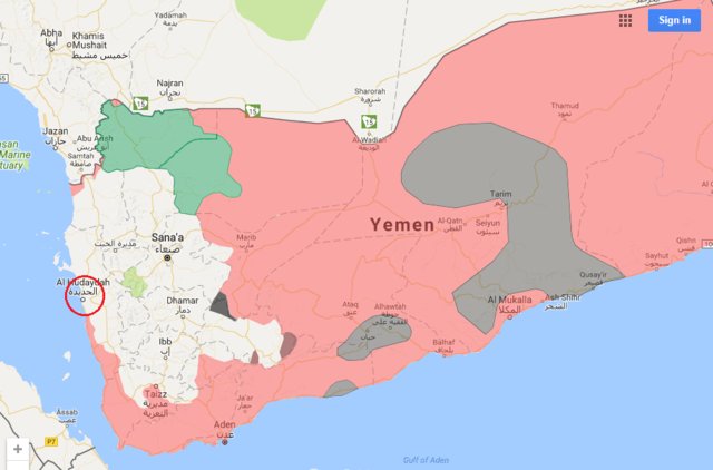 تلاش نیروهای ائتلاف متجاوز سعودی برای تسلط بر فرودگاه الحدیده یمن