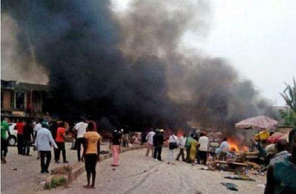 کشته شدن دهها نفر در انفجارهای انتحاری در نیجریه 