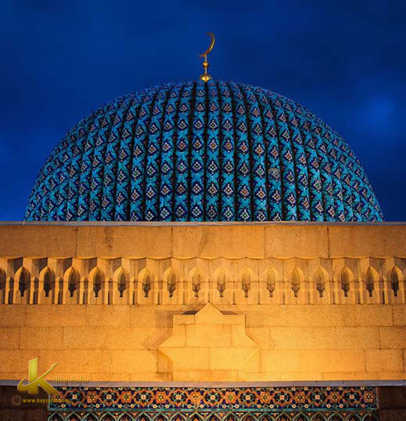 مسجد جامع «سن پترزبورگ» پذیرای جام جهانی ۲۰۱۸ + عکس