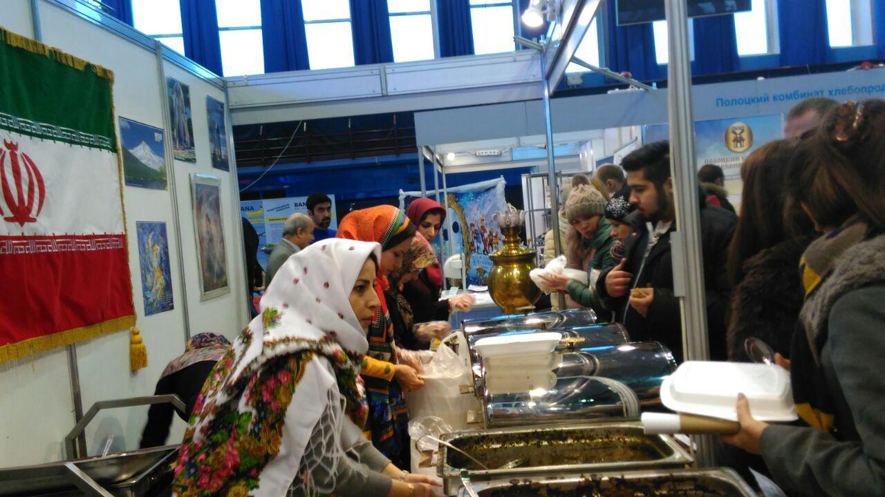 استقبال از صنایع دستی و غذاهای ایرانی در بازارچه سازمان ملل