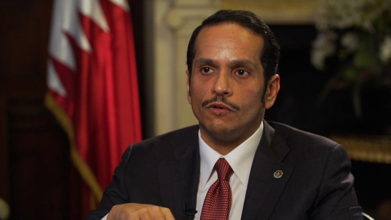 وزير خارجه قطر : گفتگو تنها راه حل بحران يمن است 