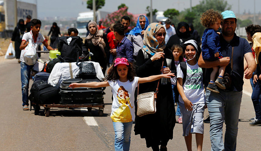 عودة طوعية لنازحين سوريين من لبنان الى بلدهم