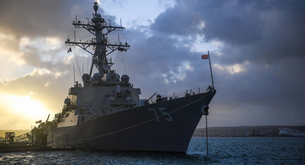 کشتی آمریکایی حامل مواد شیمیایی در خلیج فارس چه می‌کند؟ 