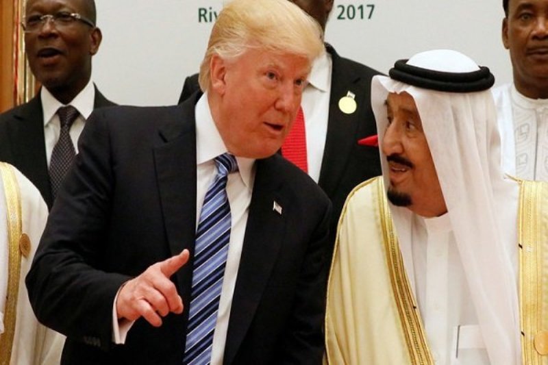 باج خواهی تحقیر آمیز ترامپ از سعودی ها با دامن زدن به ایران هراسی