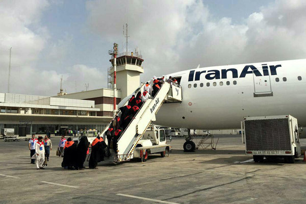 انتقال حجاج از 10 ایستگاه پروازی با هواپیمایی ایران