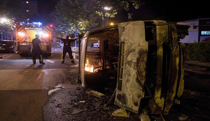 اندلاع أعمال عنف وانفجارات في شوارع غرب فرنسا... إليكم التفاصيل