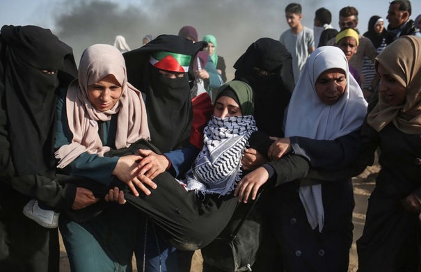 زنان فلسطینی در خط مقدم مبارزه با رژیم صهیونیستی + فیلم