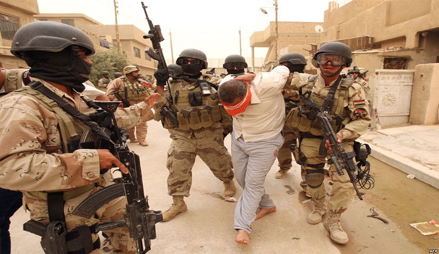  العراق... اعتقال ارهابي صاحب انشودة "احنة تنظيم اسمنه القاعدة"