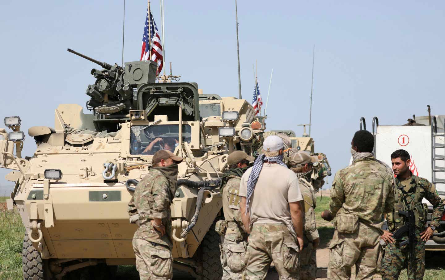 کشته شدن دو نظامی آمریکایی در دیرالزور سوریه