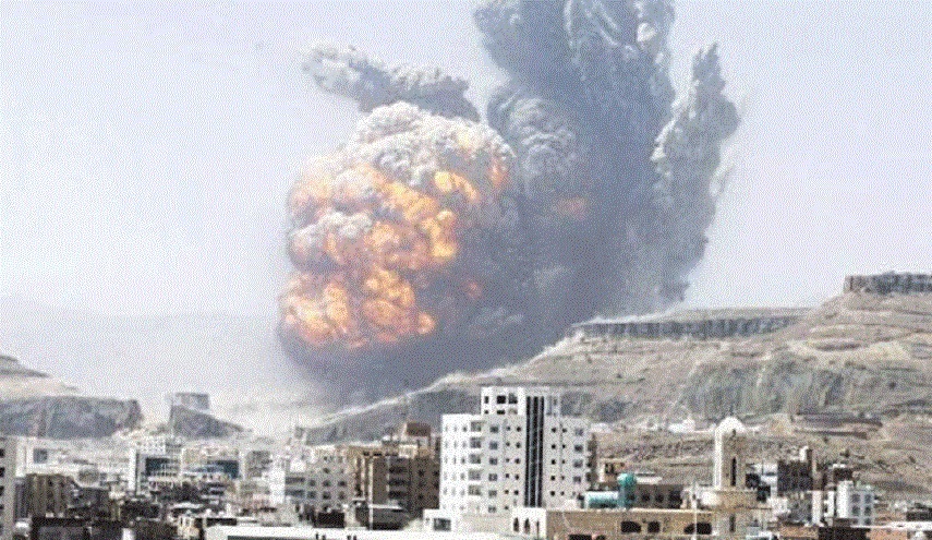  32 غارة جوية للعدوان السعودي على صعدة وحجة في اليمن